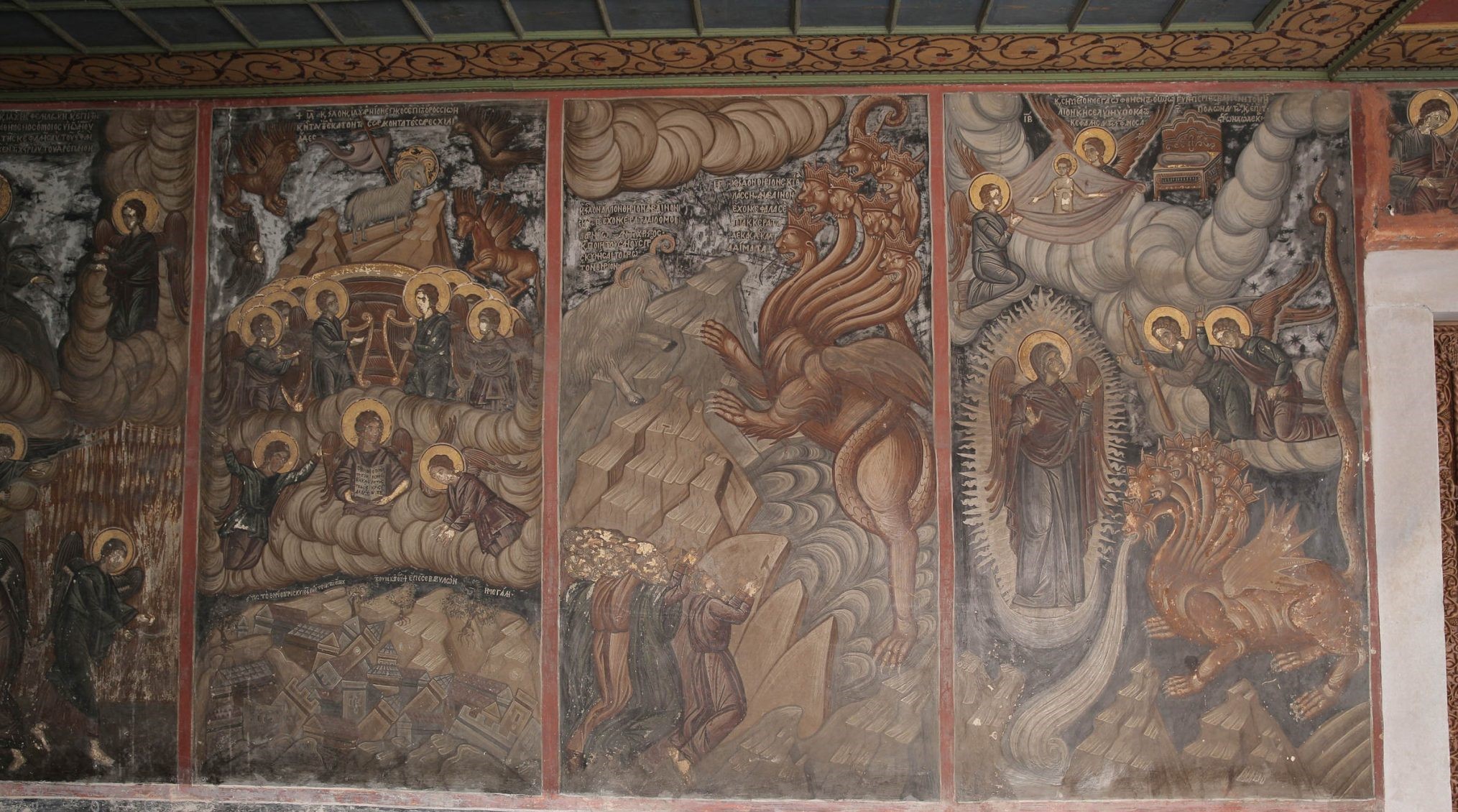 Mount Athos paintings of Apocalypse