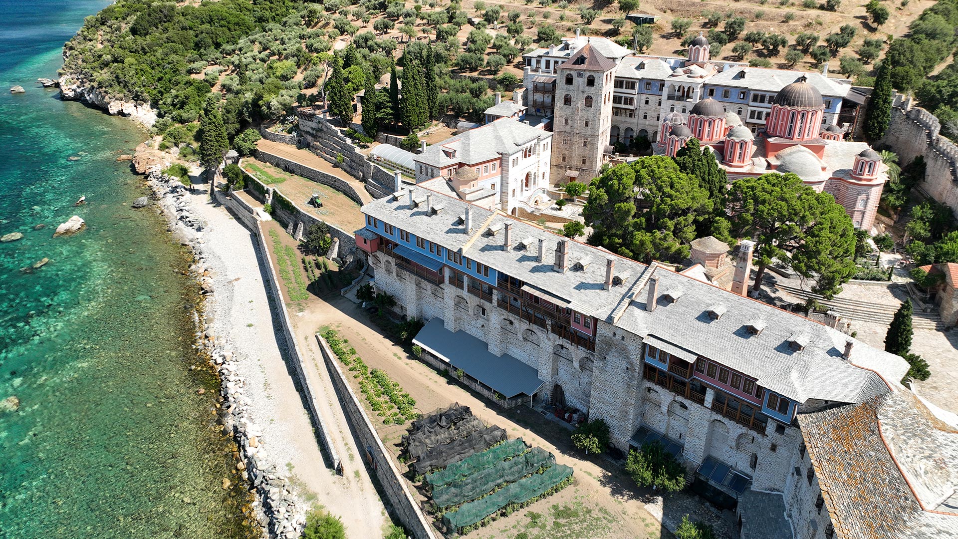Η χερσόνησος του Άθως Άγιον Όρος